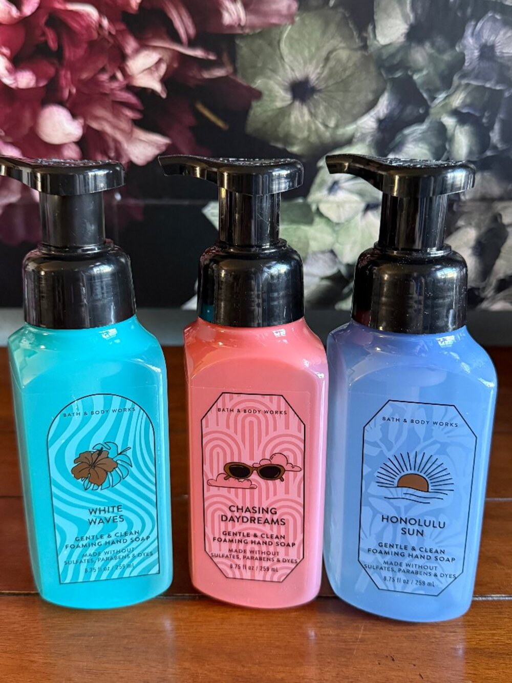 NEW 3-Pc Collection Foaming Hand Soap Bath & Body Works